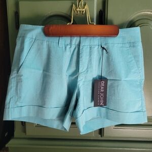 Dear John Light Blue Women Shorts